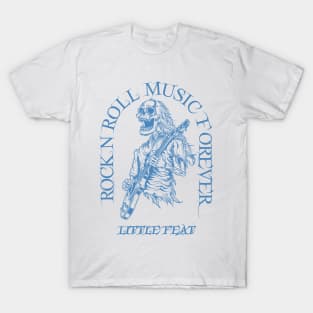 Little Feat //// Skeleton Rock N Roll T-Shirt